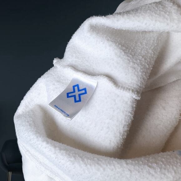 Unisex Slow Acid Turtleneck Sweatshirt (White OS) - Picture 6 of 7